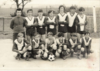 Rok 1974 - mužstvo žáků.